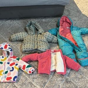 Girls Winter Jacket Set 12-18 months